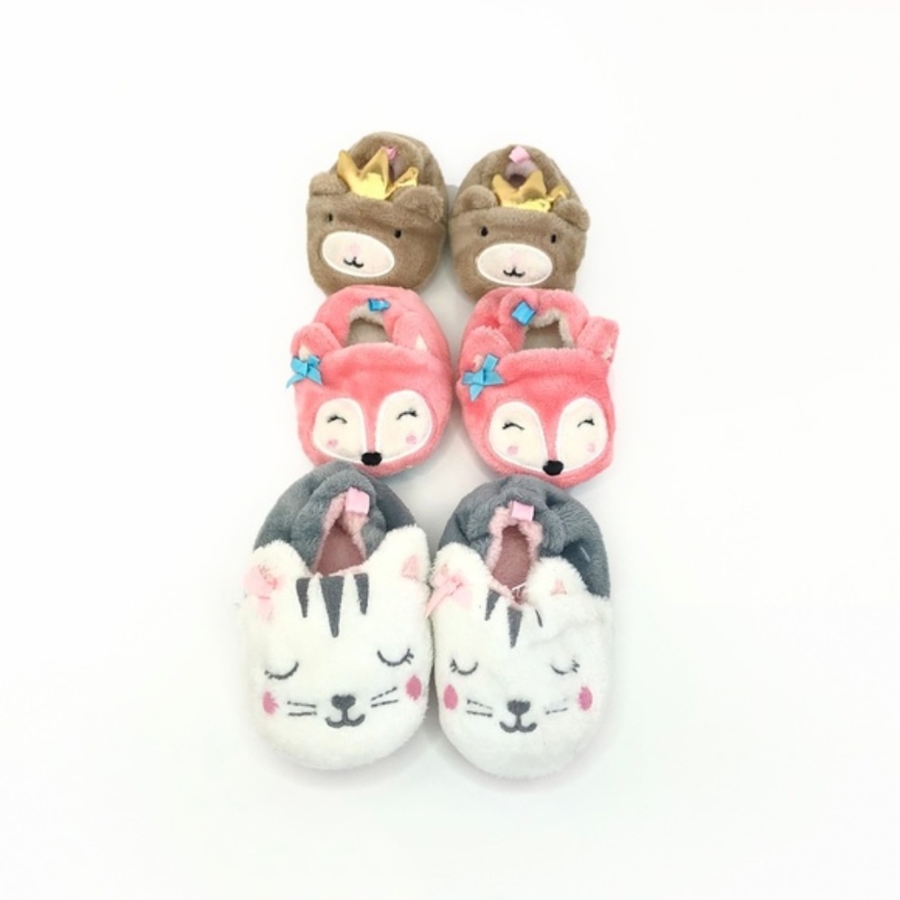 Baby Animal Slippers Set | Size: 2, 4, 6